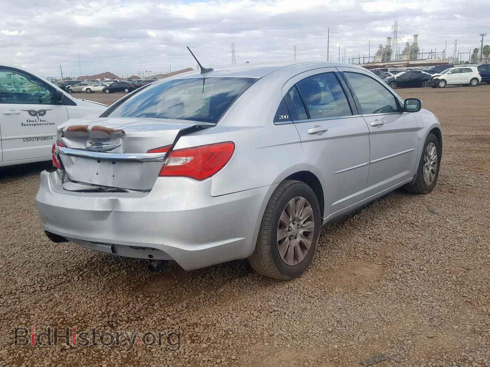 2012 CHRYSLER 200 - VIN: 1C3CCBAB2CN248438 - Photo 4