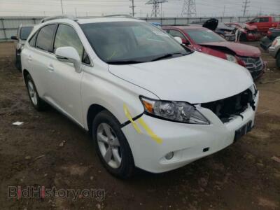 2012 Lexus RX350 RX 350, белый — VIN 2T2BK1BA0CC144264, Copart