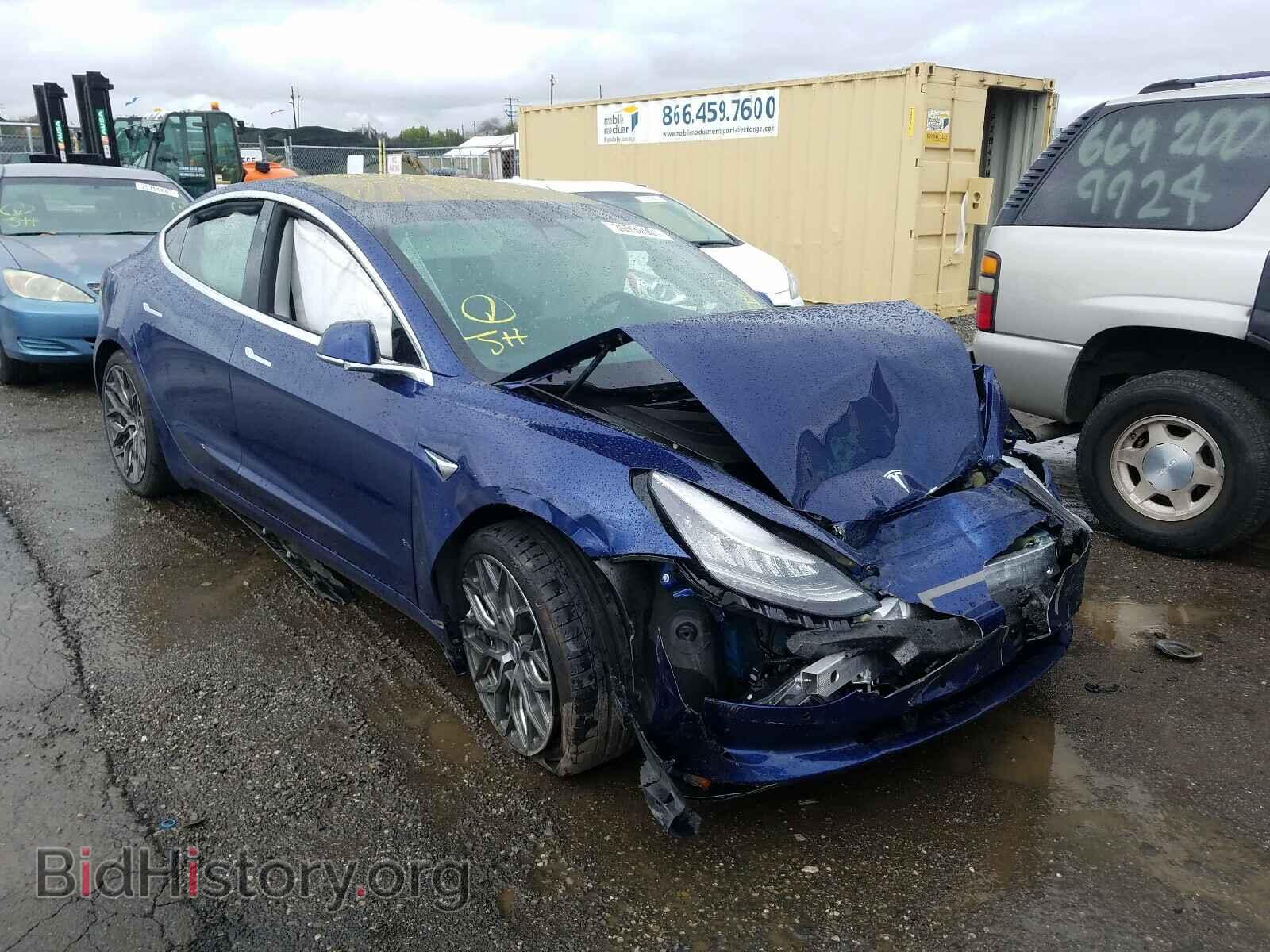 Photo 5YJ3E1EB5KF231169 - TESLA MODEL 3 2019