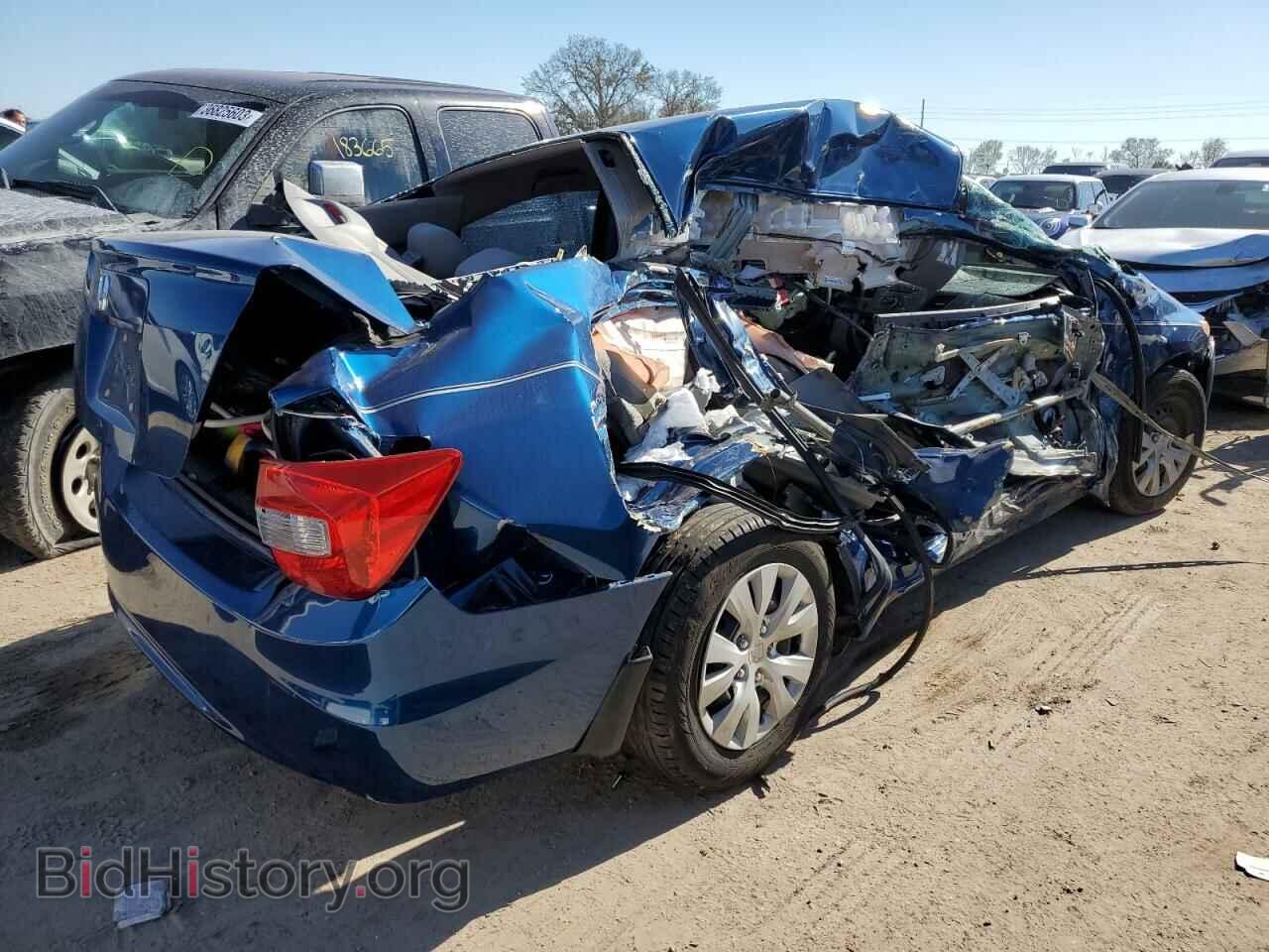 2012 HONDA CIVIC - VIN: 19XFB2F54CE073080 - Фото 3