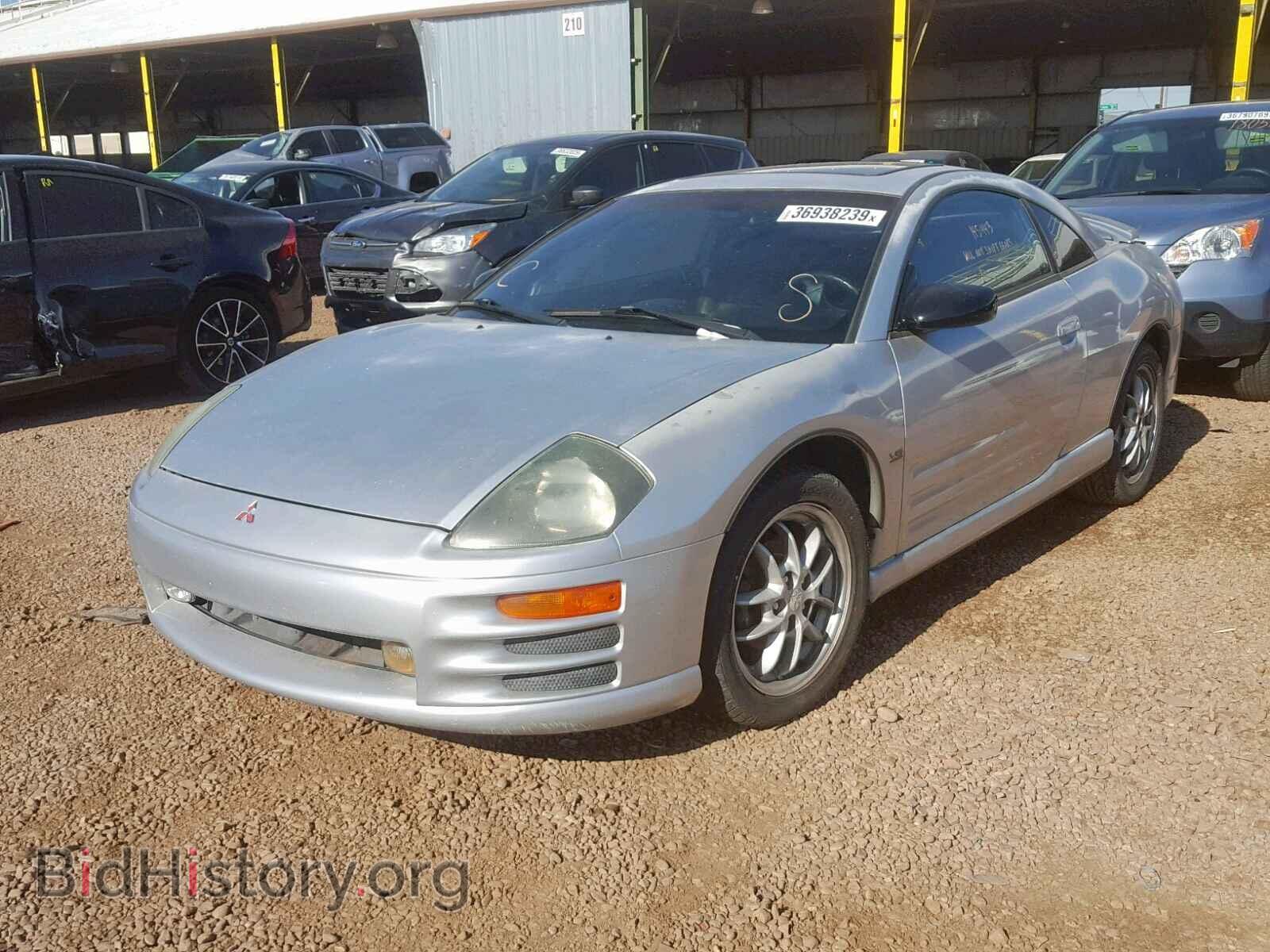 2001 MITSUBISHI ECLIPSE - VIN: 4A3AC54HX1E176435 - Photo 2