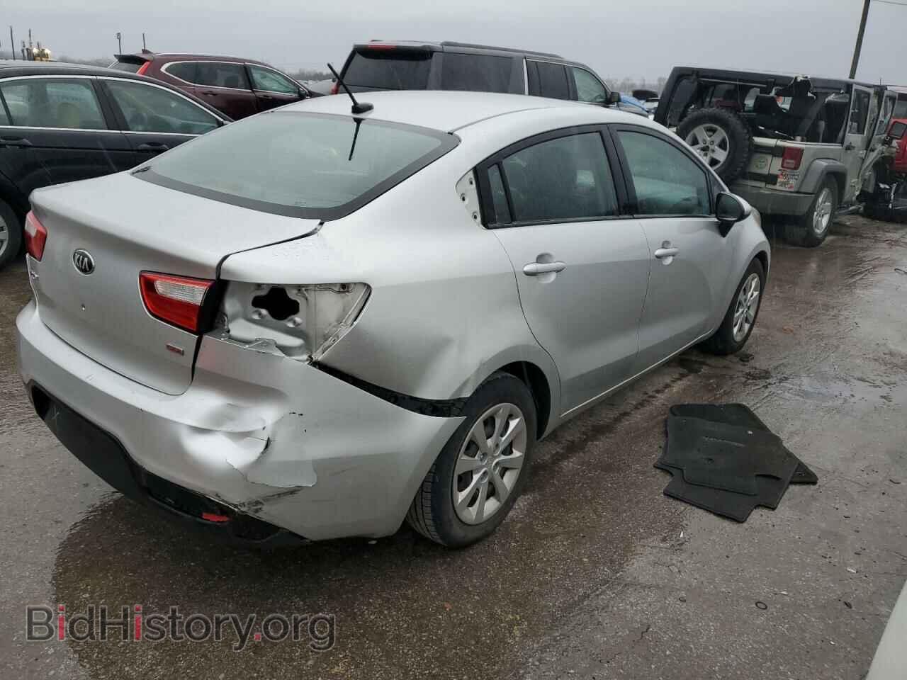 2013 KIA RIO - VIN: KNADM4A34D6231490 - Фото 3