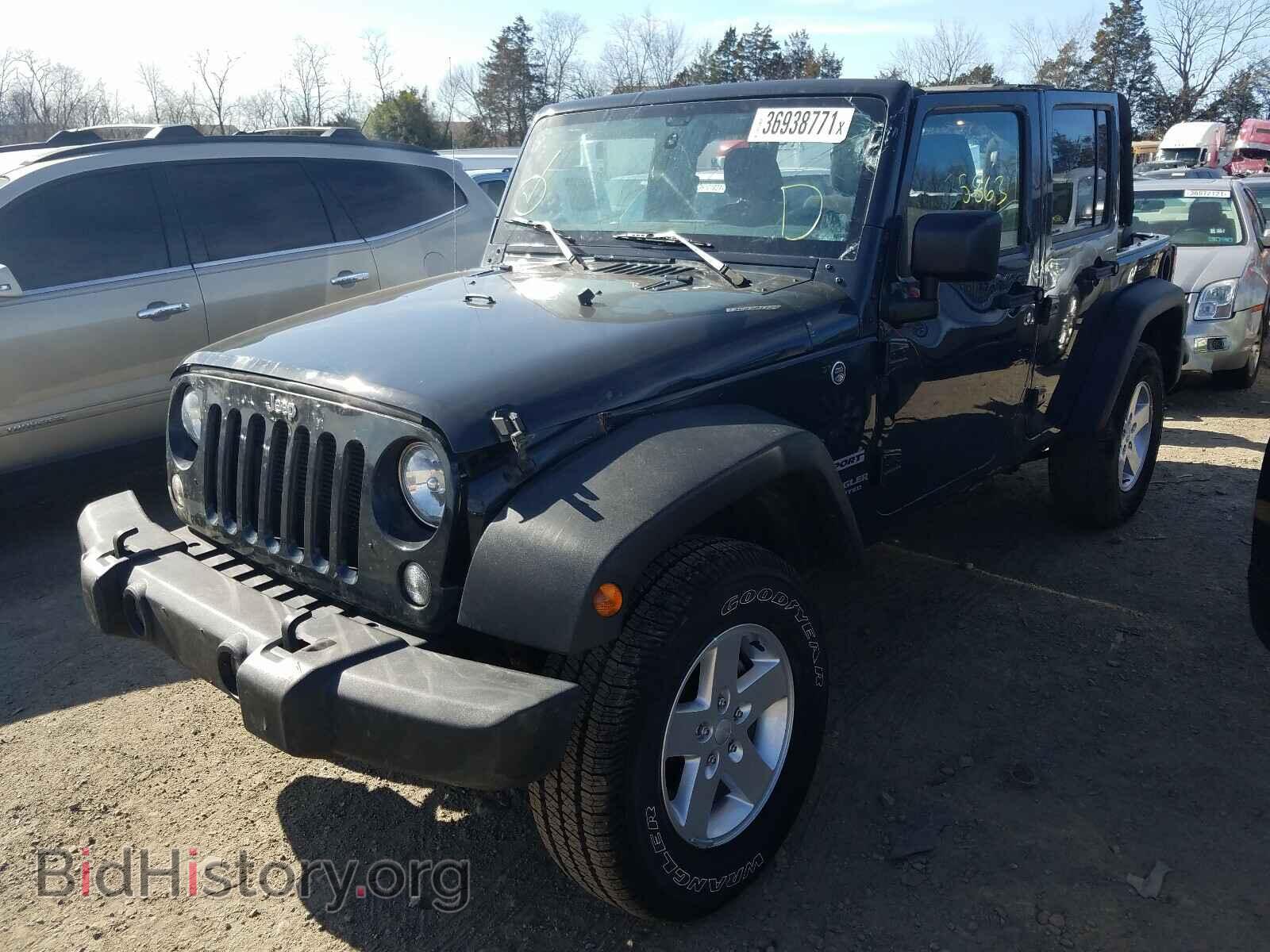 2017 JEEP WRANGLER - VIN: 1C4BJWDG3HL538685 - Фото 2