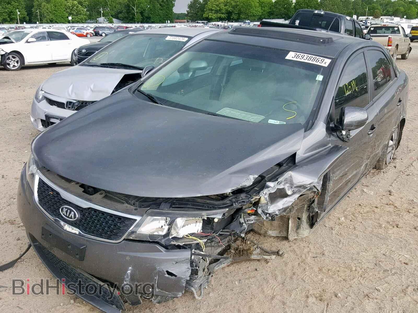 2013 KIA FORTE EX - VIN: KNAFU4A2XD5732423 - Фото 2