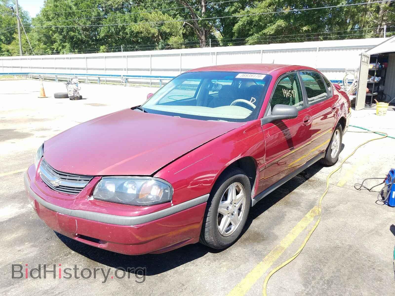 2005 CHEVROLET IMPALA - VIN: 2G1WF52E659274792 - Фото 2