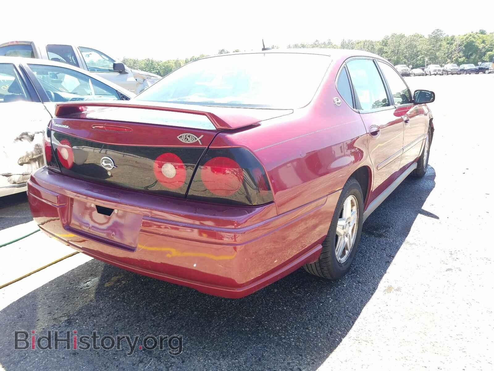 2005 CHEVROLET IMPALA - VIN: 2G1WF52E659274792 - Фото 4