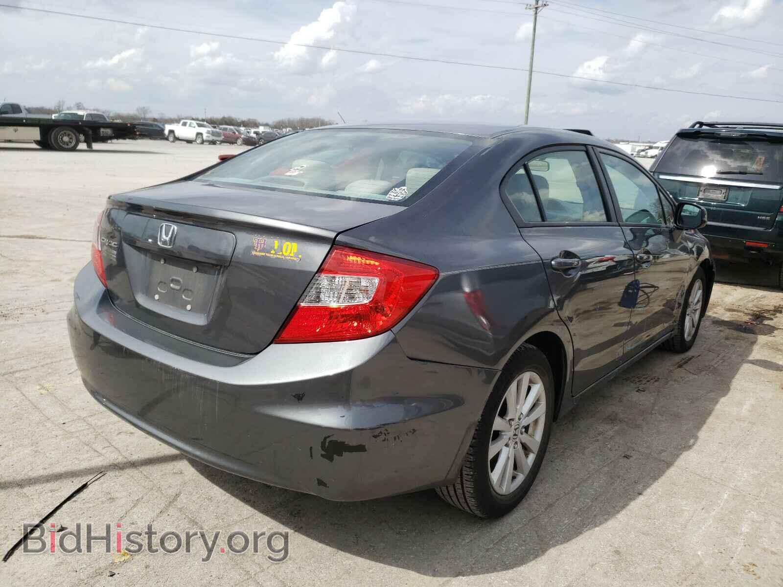 2012 HONDA CIVIC - VIN: 2HGFB2F88CH556460 - Фото 4