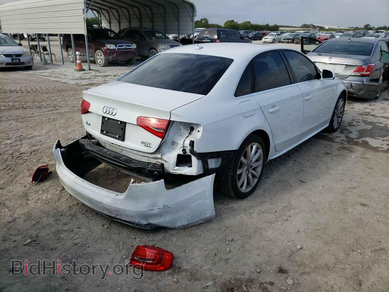 2014 AUDI A4 - VIN: WAUBFAFL1EA084505 - Фото 4