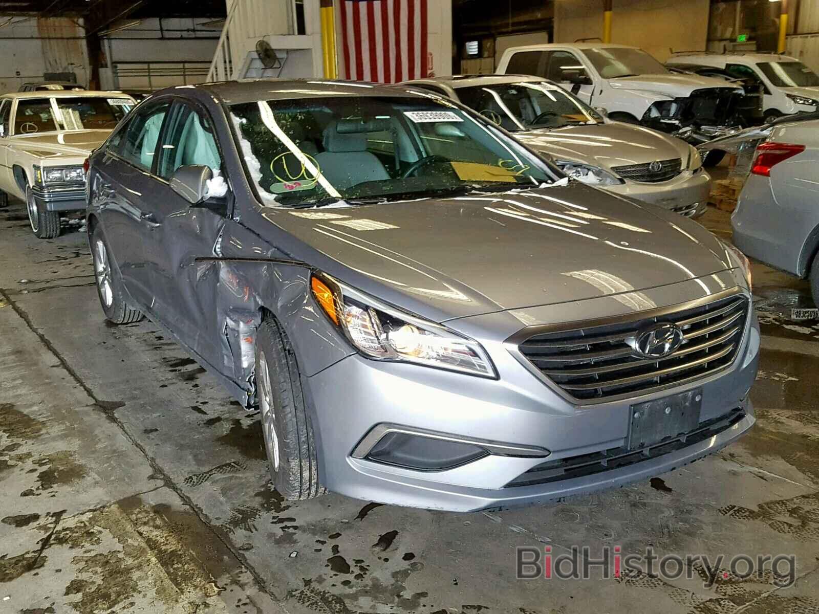 Фотография 5NPE24AF5HH451742 - HYUNDAI SONATA 2017