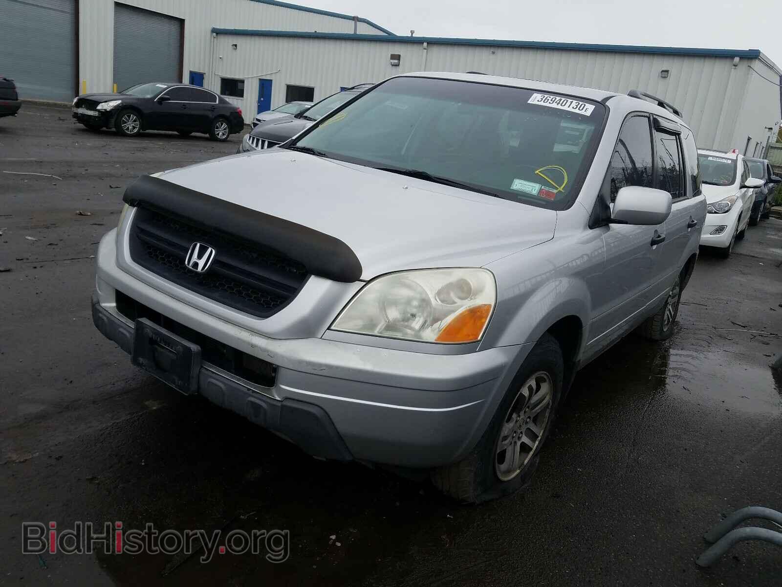 2005 HONDA PILOT - VIN: 2HKYF18515H505143 - Фото 2