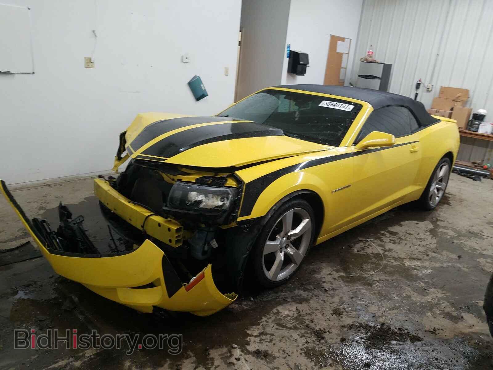 2014 CHEVROLET CAMARO - VIN: 2G1FB3D38E9147859 - Фото 2