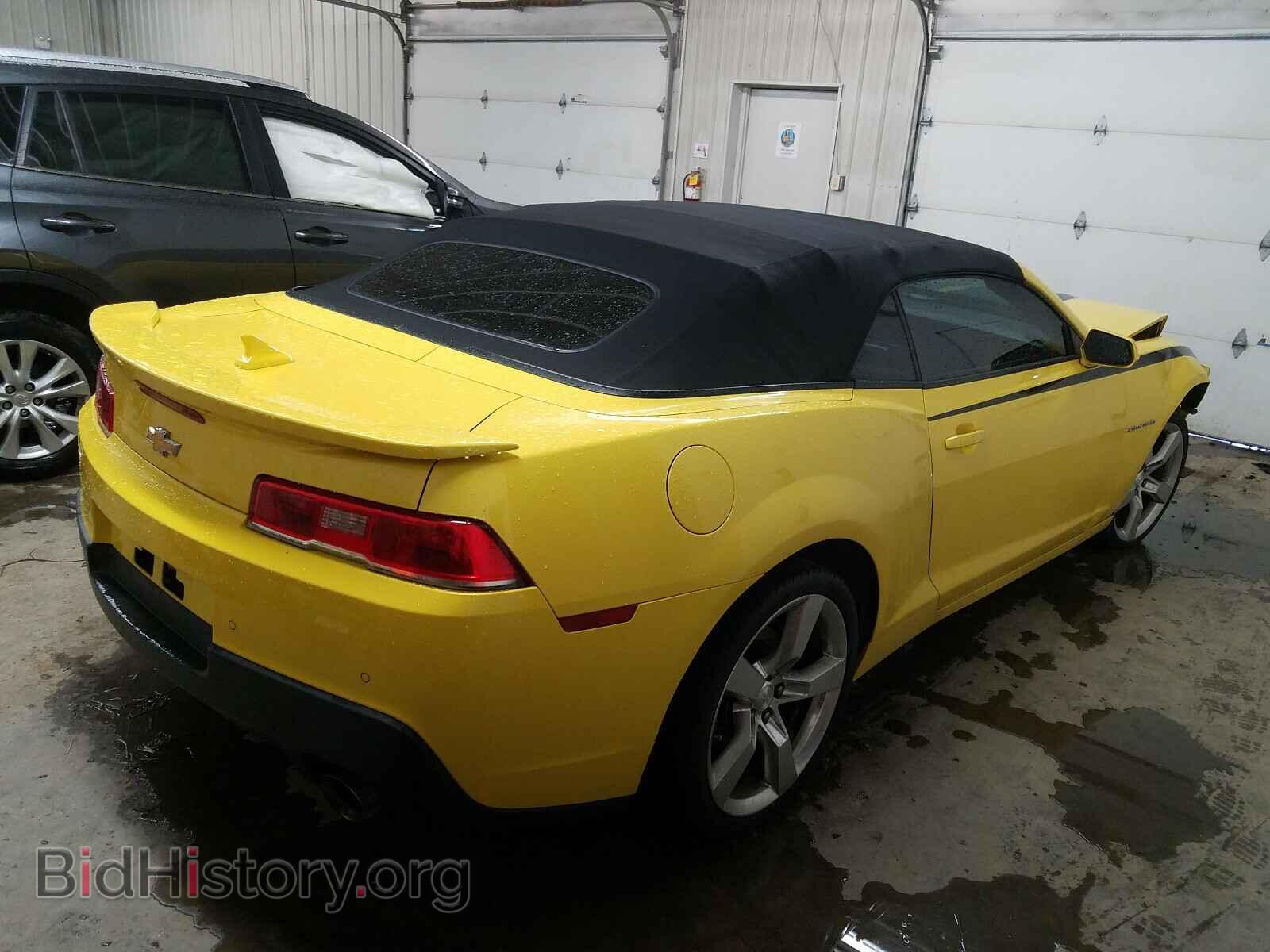 2014 CHEVROLET CAMARO - VIN: 2G1FB3D38E9147859 - Фото 4