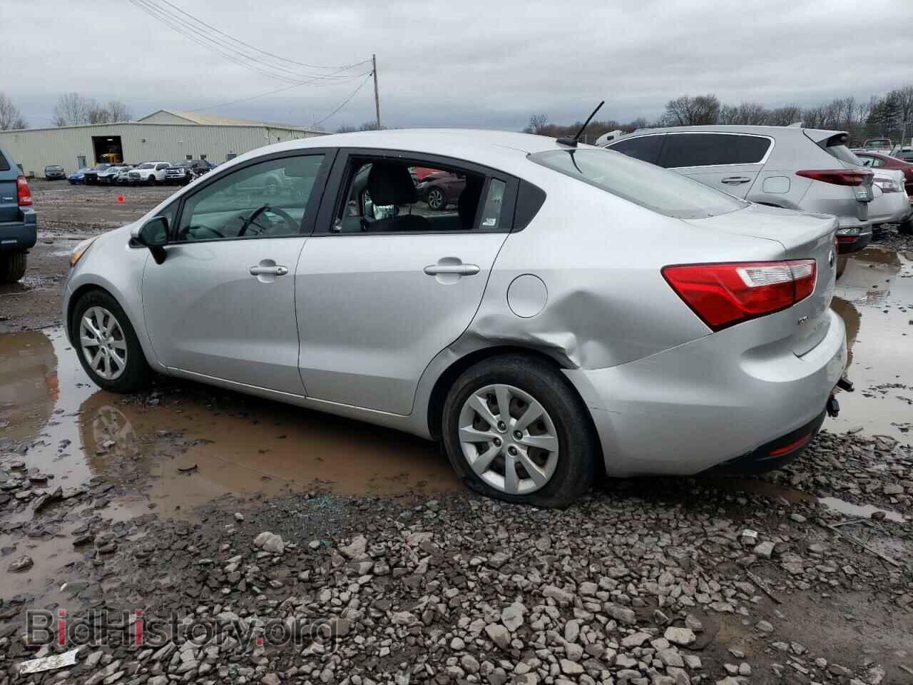 2014 KIA RIO - VIN: KNADM4A30E6386605 - Фото 2