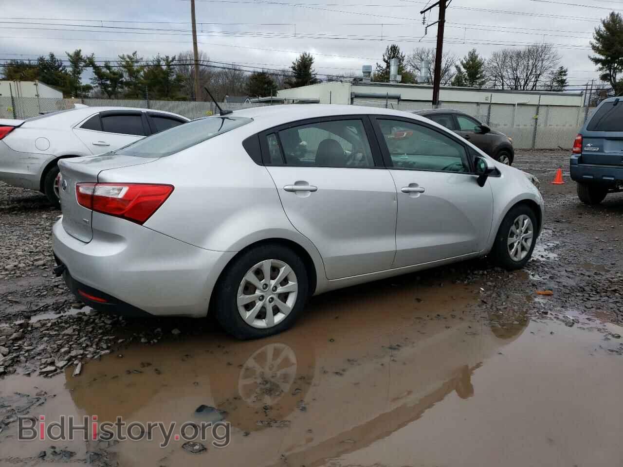 2014 KIA RIO - VIN: KNADM4A30E6386605 - Фото 3