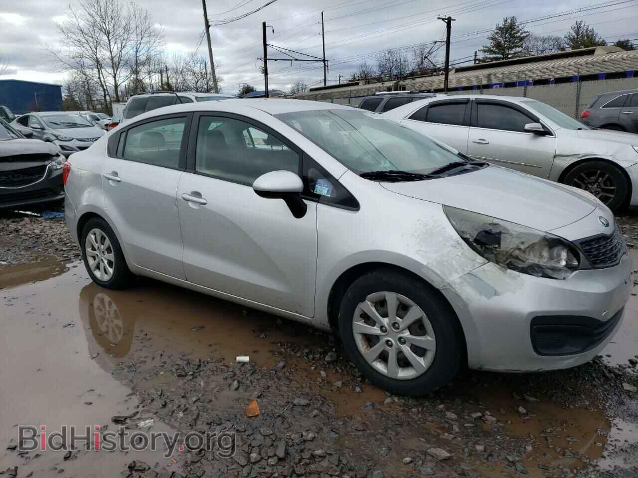 2014 KIA RIO - VIN: KNADM4A30E6386605 - Фото 4