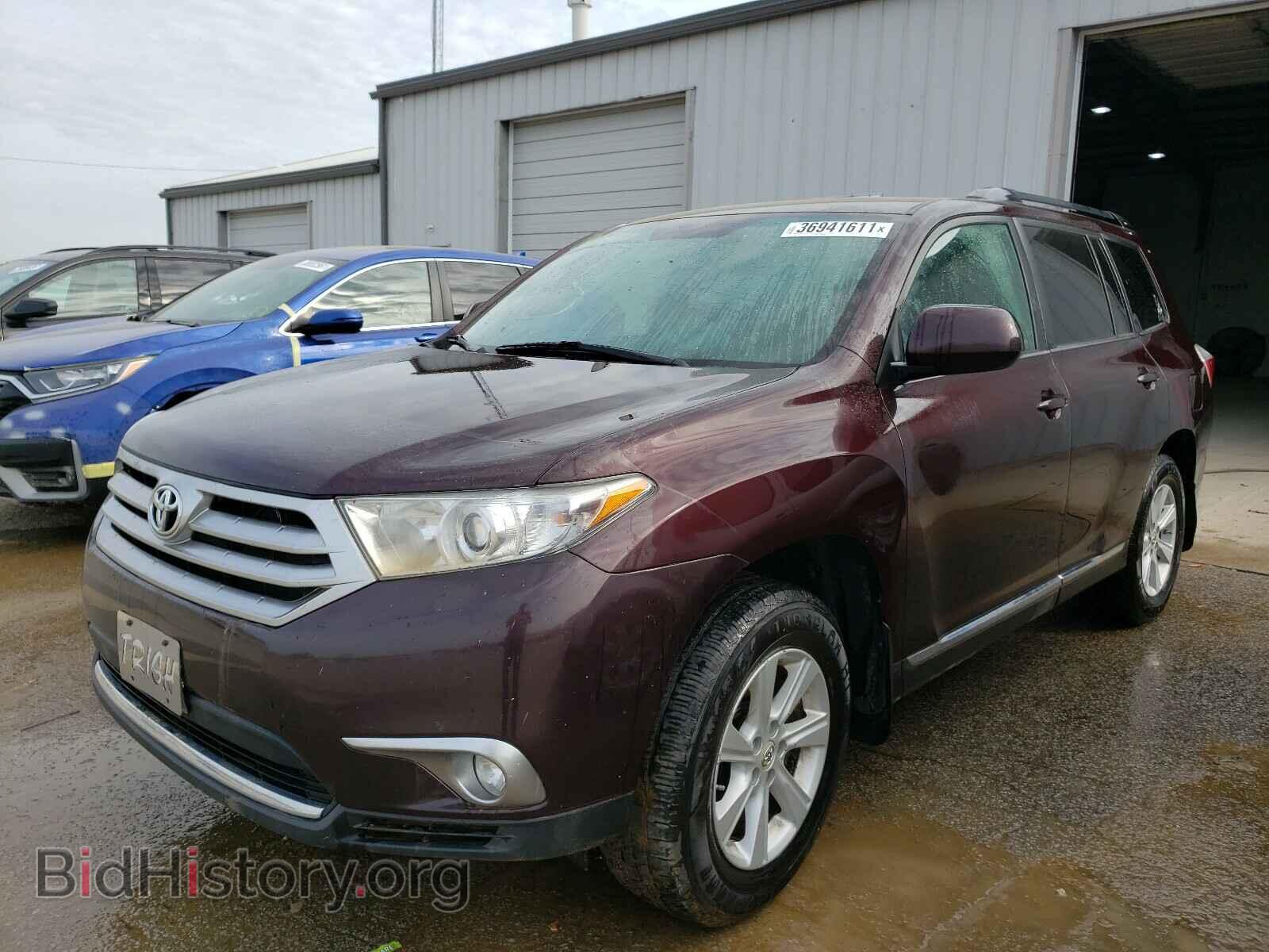 2012 TOYOTA HIGHLANDER - VIN: 5TDBK3EH2CS133394 - Фото 2
