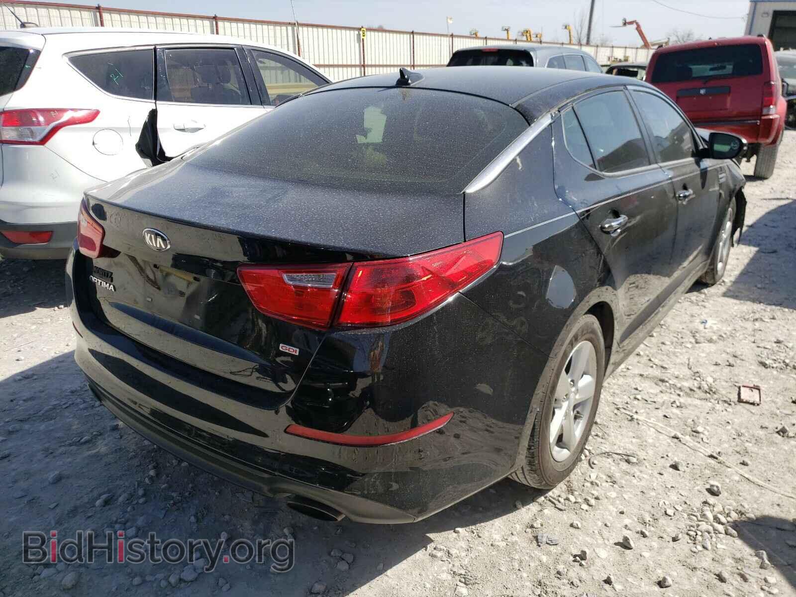 2015 KIA OPTIMA - VIN: 5XXGM4A76FG482101 - Фото 4
