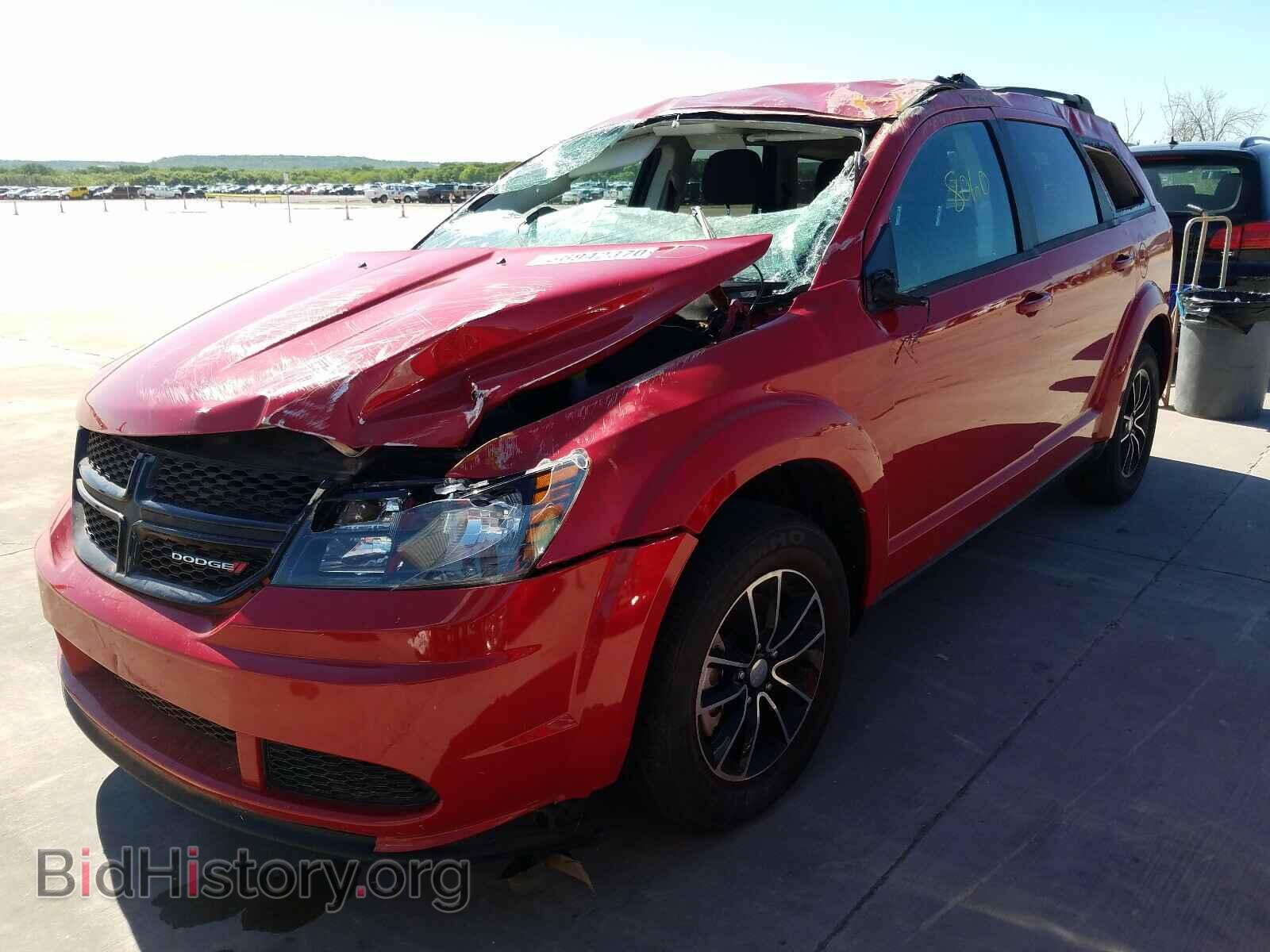 2017 DODGE JOURNEY SE - VIN: 3C4PDCABXHT633219 - Фото 2