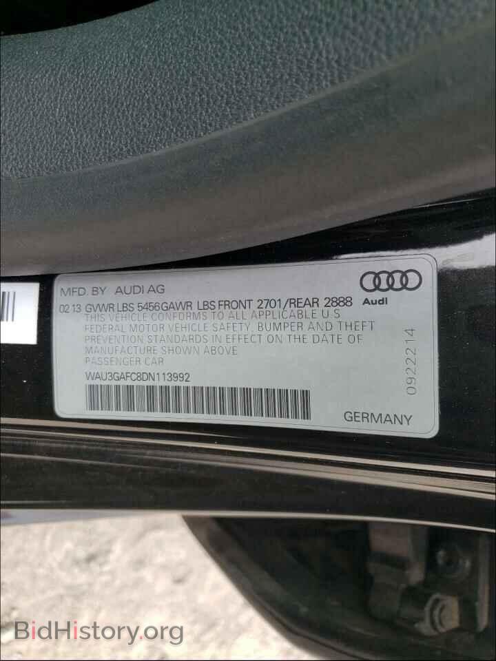 2013 AUDI A7 - VIN: WAU3GAFC8DN113992 - Photo 10