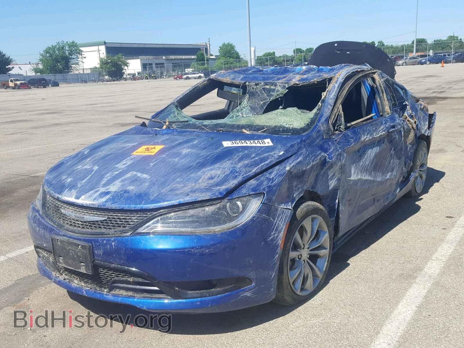 2016 CHRYSLER 200 - VIN: 1C3CCCBB5GN138803 - Фото 2
