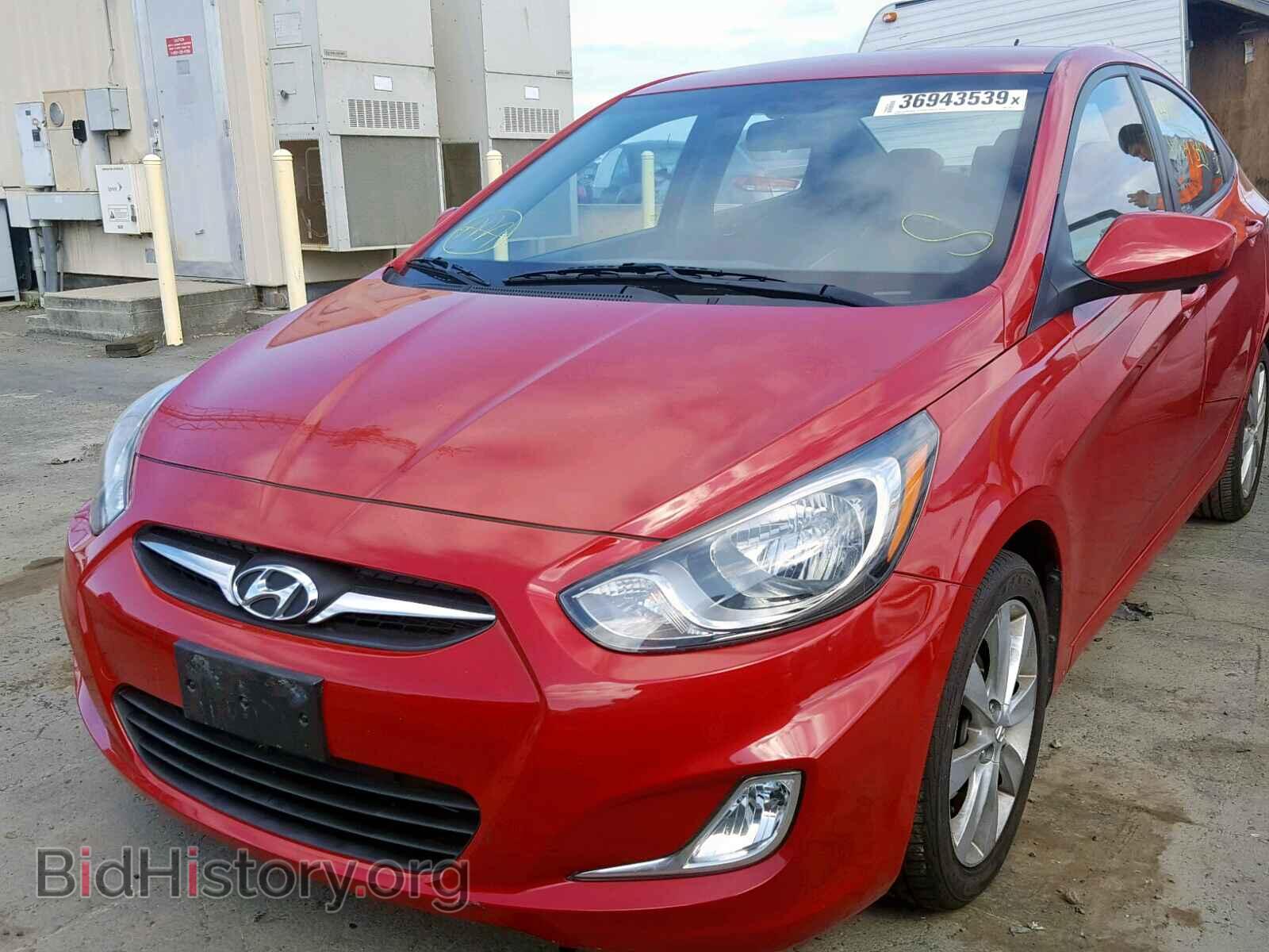 2012 HYUNDAI ACCENT - VIN: KMHCU4AE6CU108117 - Фото 2