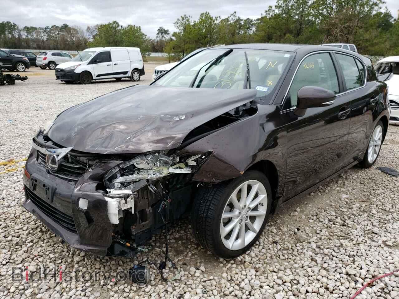 2011 LEXUS CT 200 - VIN: JTHKD5BH9B2014126 - Фото 2