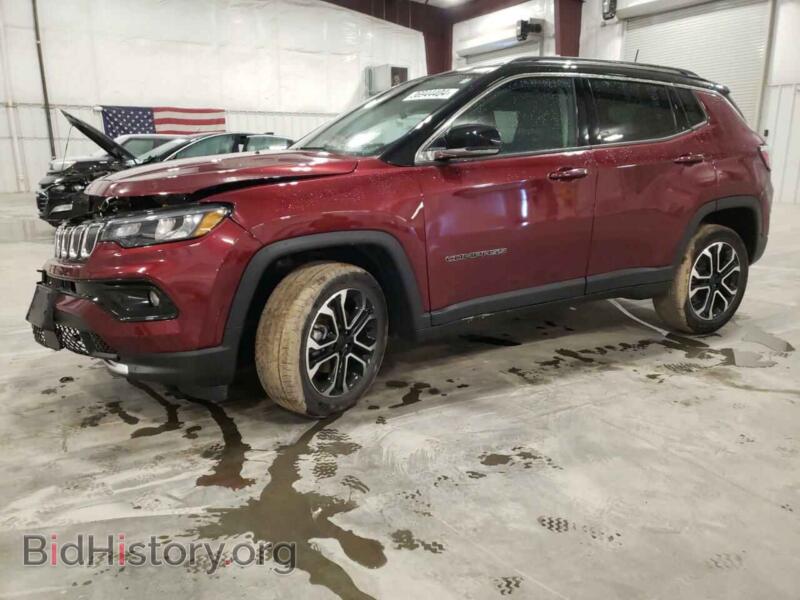 2022 Jeep COMPASS Limited (VIN 3C4NJDCB1NT152936) — фото 1 из 12, Copart, повреждение: передняя часть