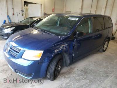 2010 Dodge CARAVAN Grand Cara, синий — VIN 2D4RN4DE9AR327027, Copart
