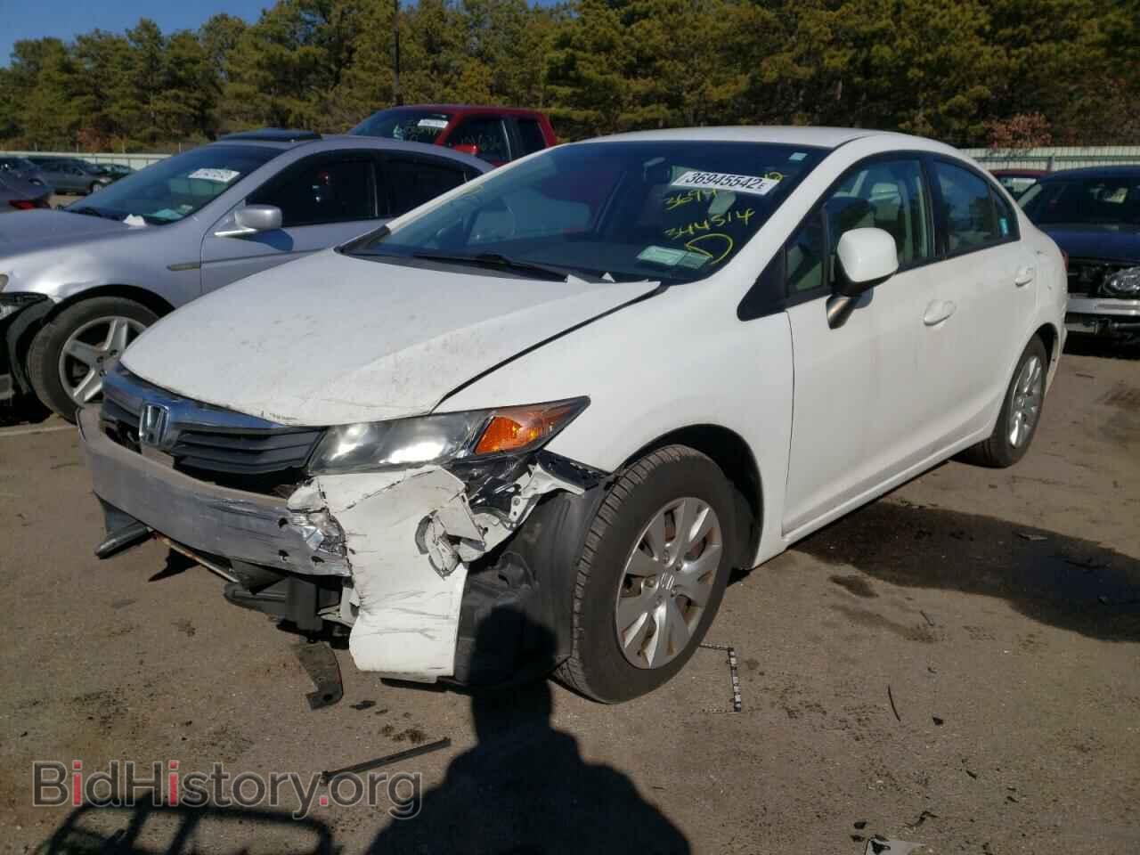 2012 HONDA CIVIC - VIN: 19XFB2F58CE344514 - Фото 2