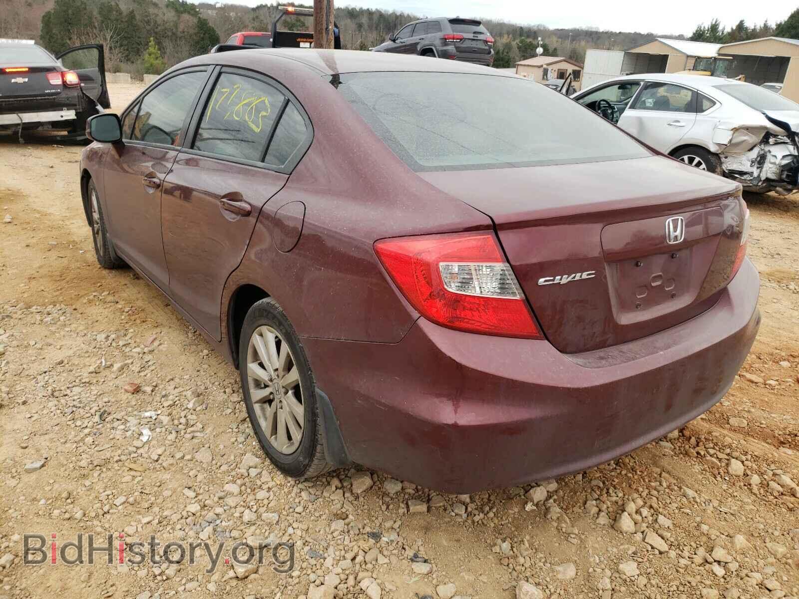 2012 HONDA CIVIC - VIN: 2HGFB2F80CH515367 - Фото 3