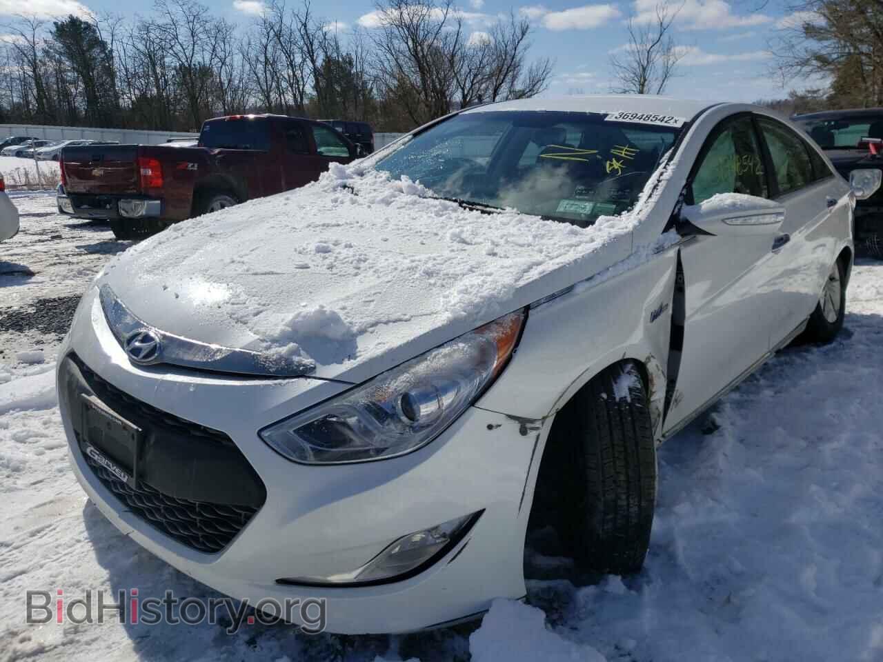 2013 HYUNDAI SONATA - VIN: KMHEC4A42DA087143 - Фото 2