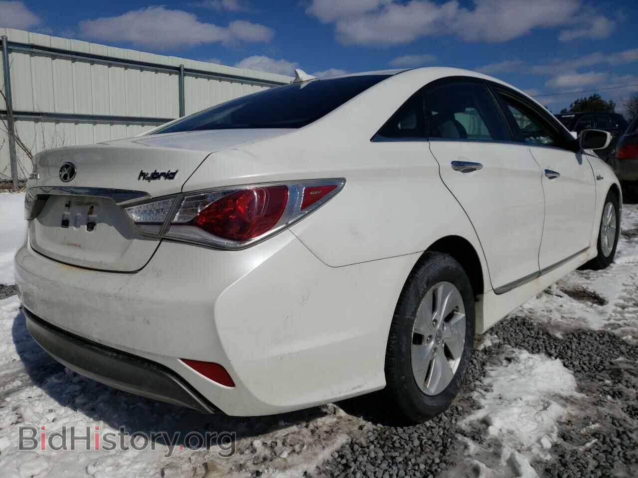 2013 HYUNDAI SONATA - VIN: KMHEC4A42DA087143 - Фото 4