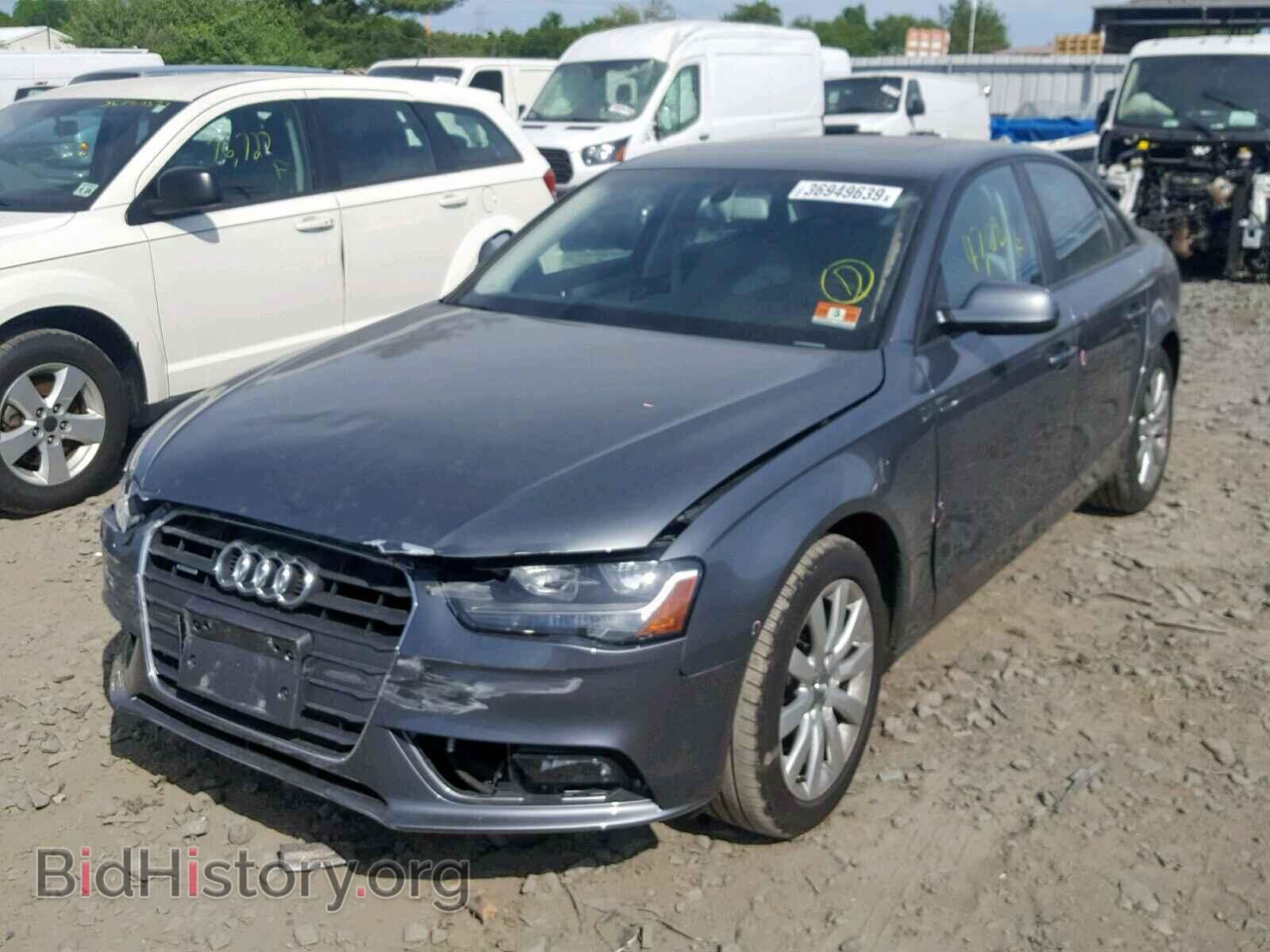 2013 AUDI A4 - VIN: WAUBFAFL3DN041050 - Фото 2