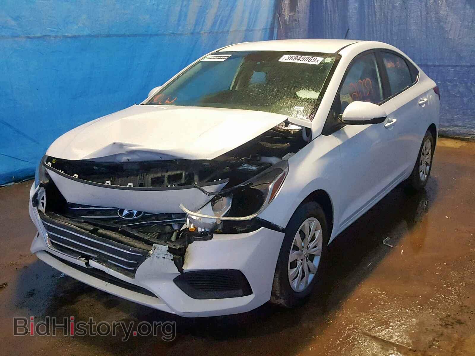 2019 HYUNDAI ACCENT - VIN: 3KPC24A36KE047079 - Фото 2