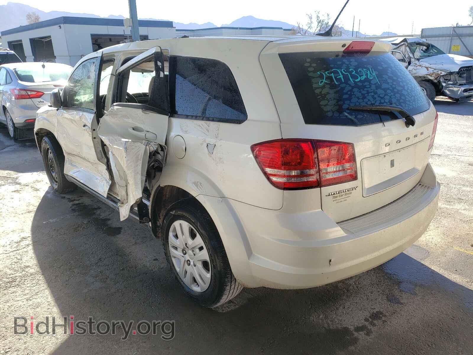 2013 DODGE JOURNEY - VIN: 3C4PDCAB0DT728477 - Фото 3