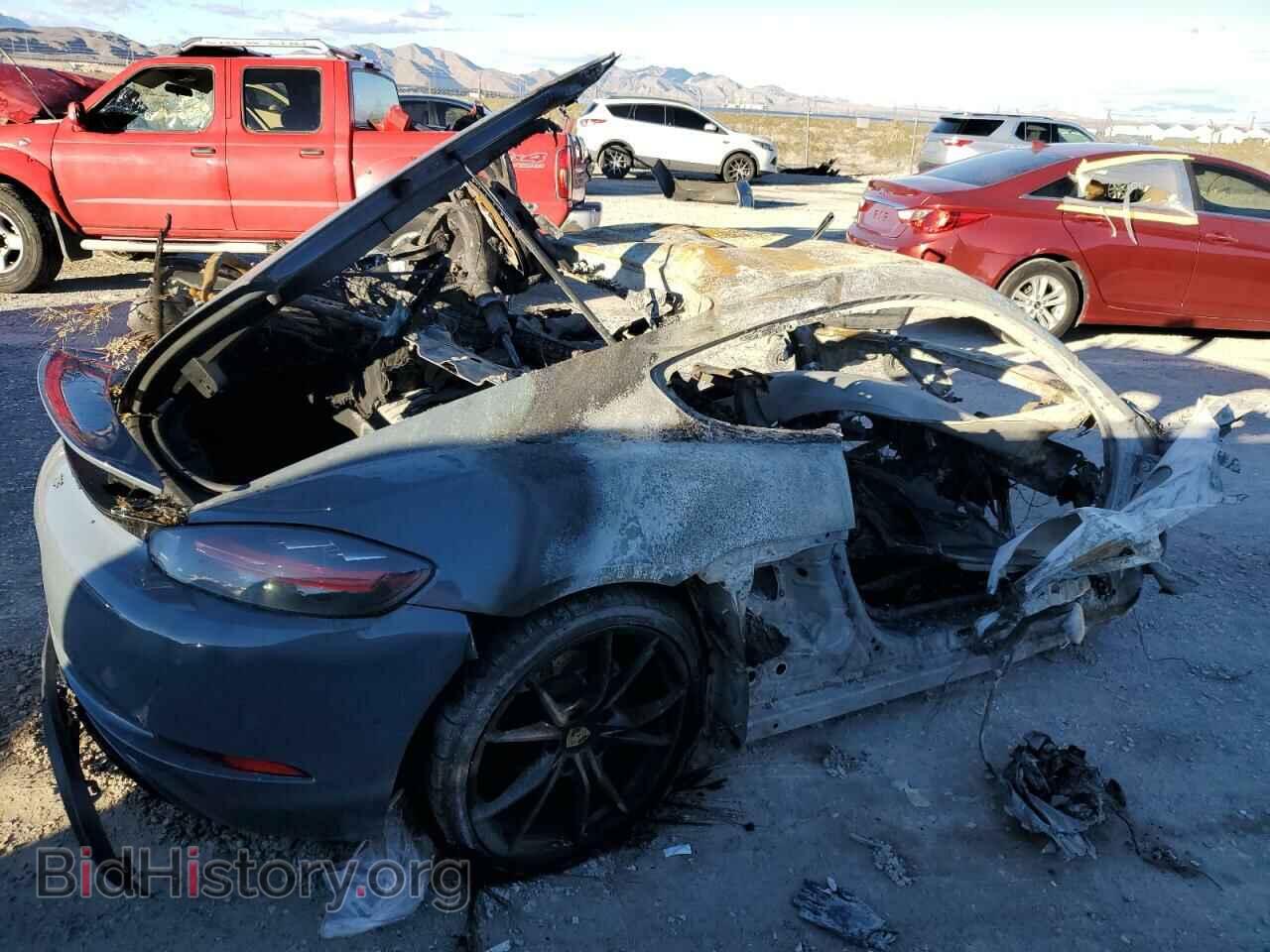 2017 PORSCHE CAYMAN - VIN: WP0AA2A87HS270439 - Фото 3