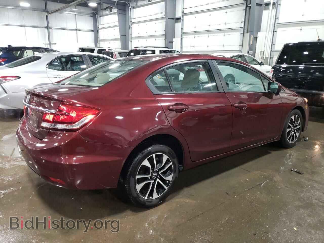 2014 HONDA CIVIC - VIN: 19XFB2F84EE006072 - Фото 3