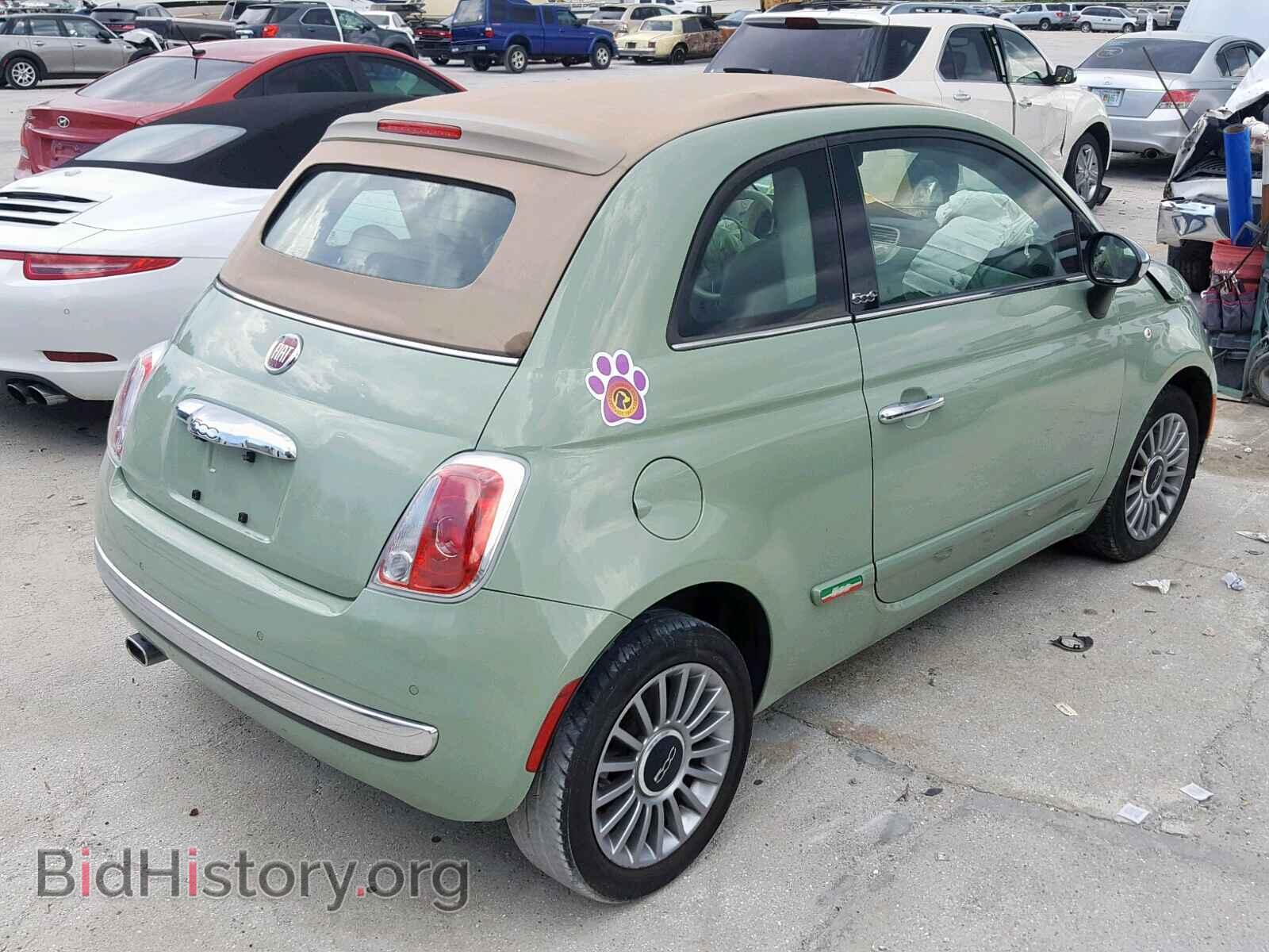 2012 FIAT 500 - VIN: 3C3CFFER7CT254192 - Фото 4