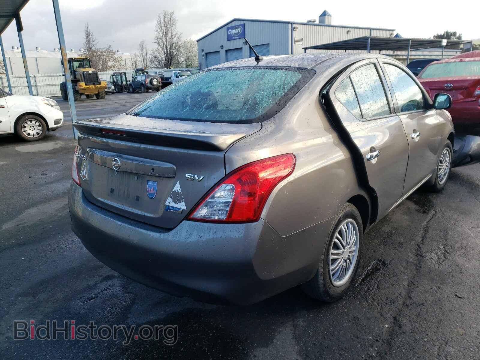 2014 NISSAN VERSA - VIN: 3N1CN7AP4EK450451 - Фото 4