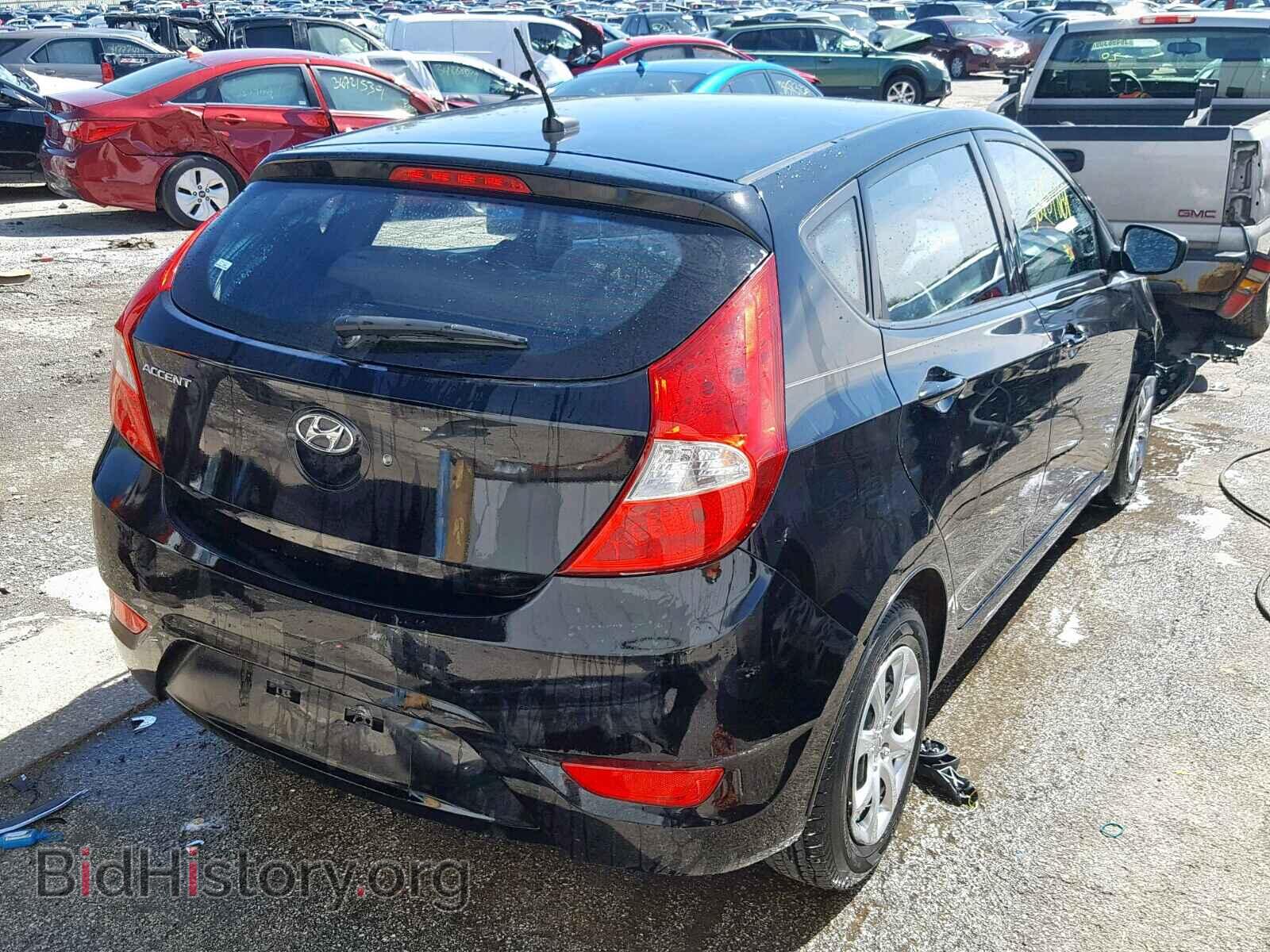 2014 HYUNDAI ACCENT - VIN: KMHCT5AEXEU168817 - Фото 4