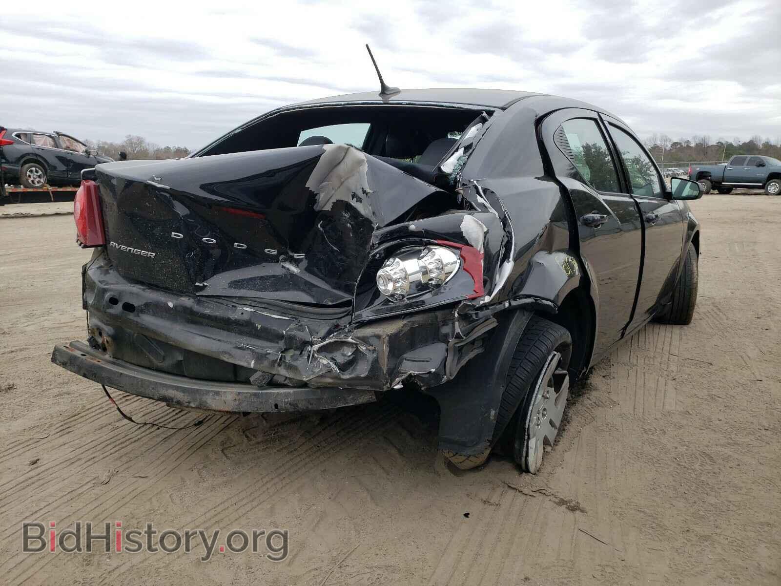 2014 DODGE AVENGER - VIN: 1C3CDZAB4EN194066 - Фото 4