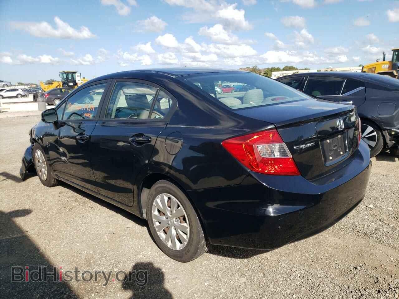 2012 HONDA CIVIC - VIN: 19XFB2F50CE375918 - Фото 3