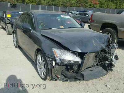 2007 Lexus IS350, black — VIN JTHBE262472012194, Copart