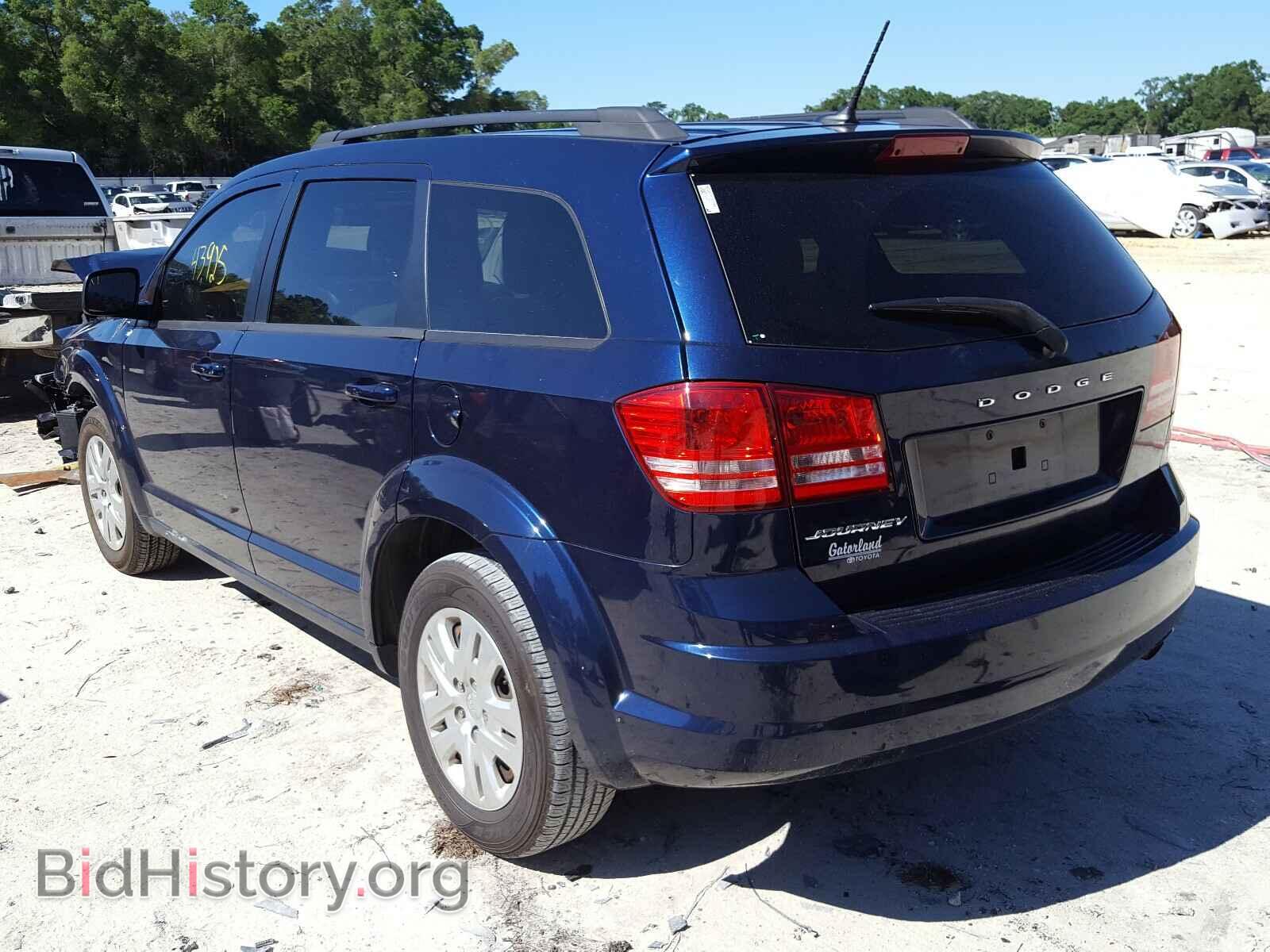 2017 DODGE JOURNEY - VIN: 3C4PDCAB7HT503866 - Фото 3
