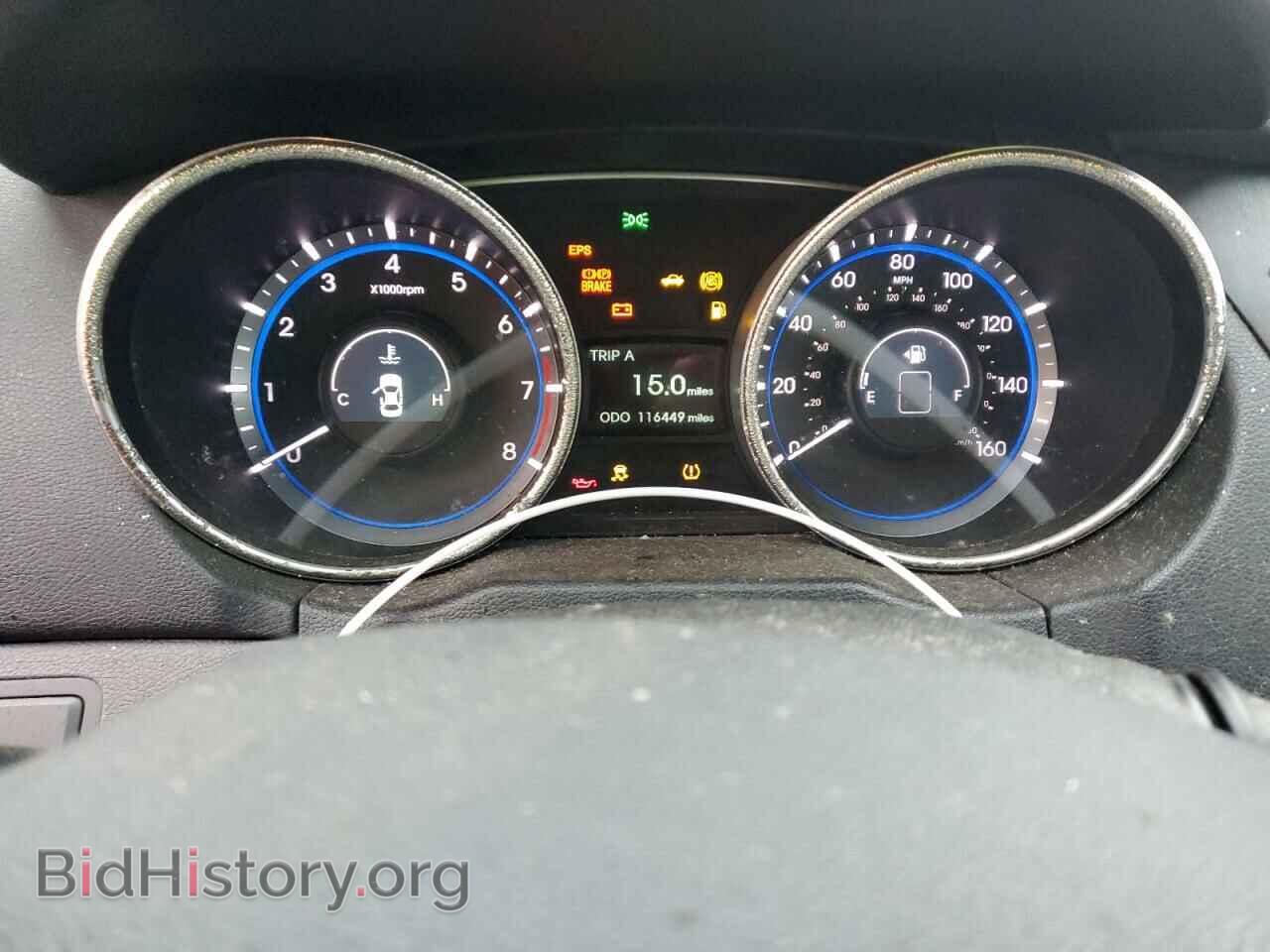 2012 HYUNDAI SONATA - VIN: 5NPEB4AC7CH333643 - Фото 9