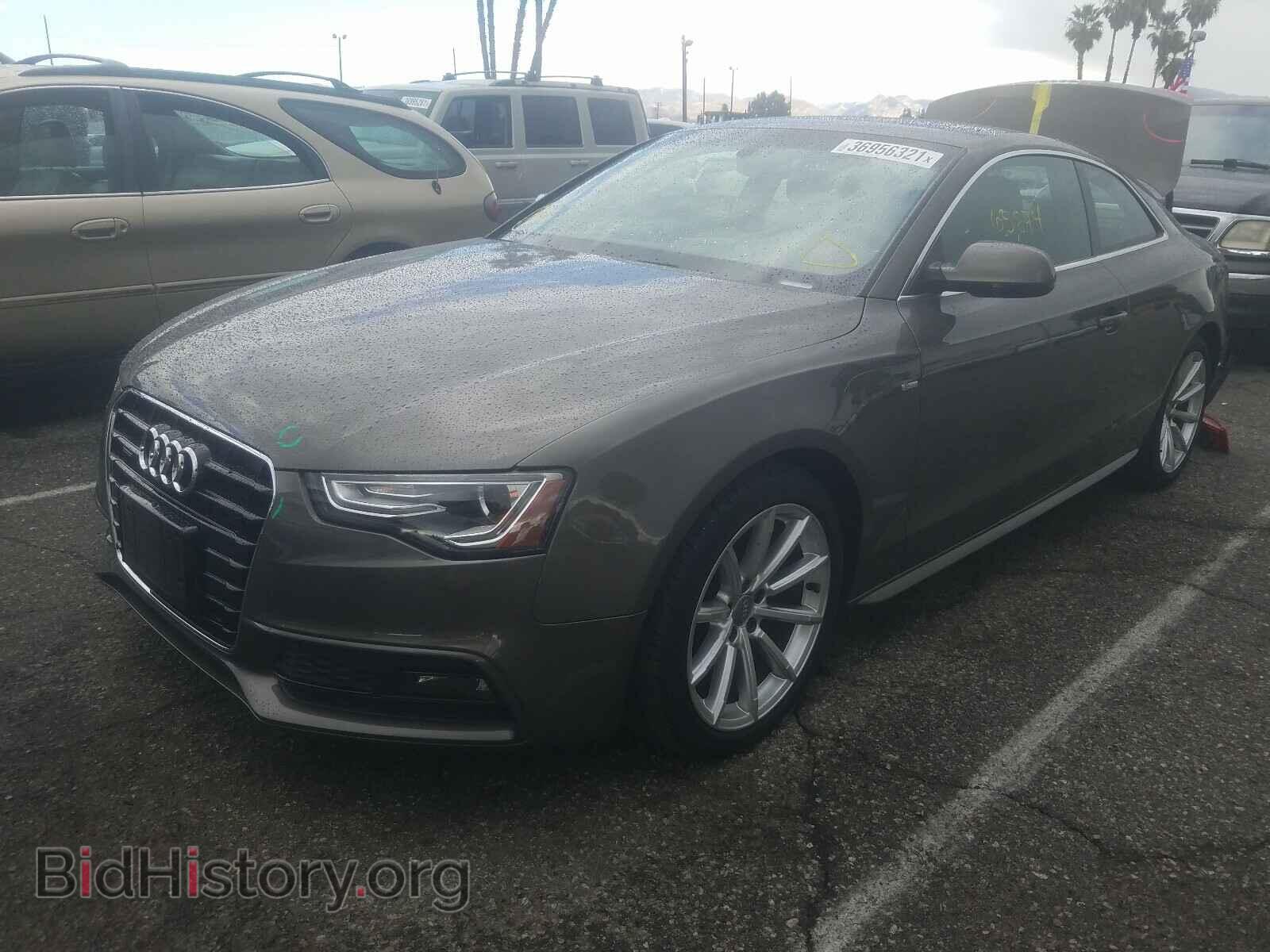 2015 AUDI A5 - VIN: WAUMFAFR2FA018592 - Фото 2