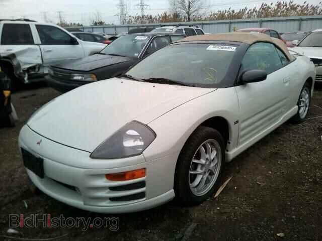 2001 MITSUBISHI ECLIPSE - VIN: 4A3AE85HX1E158835 - Photo 2