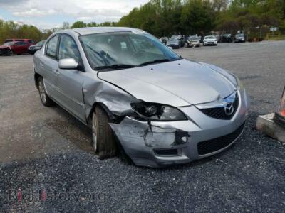 2007 Mazda 3 3 I, серебристый — VIN JM1BK12F571647699, Copart
