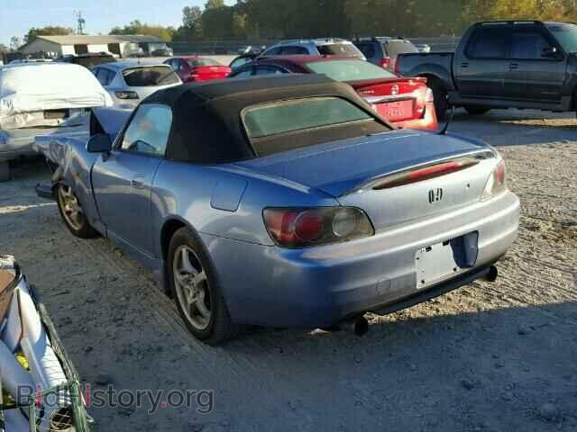 2002 HONDA S2000 - VIN: JHMAP11482T009004 - Фото 3