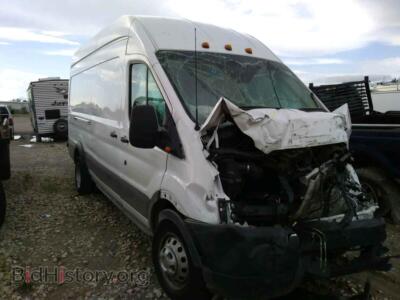 2019 Ford TRANSIT CO Transit T-, white — VIN 1FTRS4XM8KKA35586, Copart